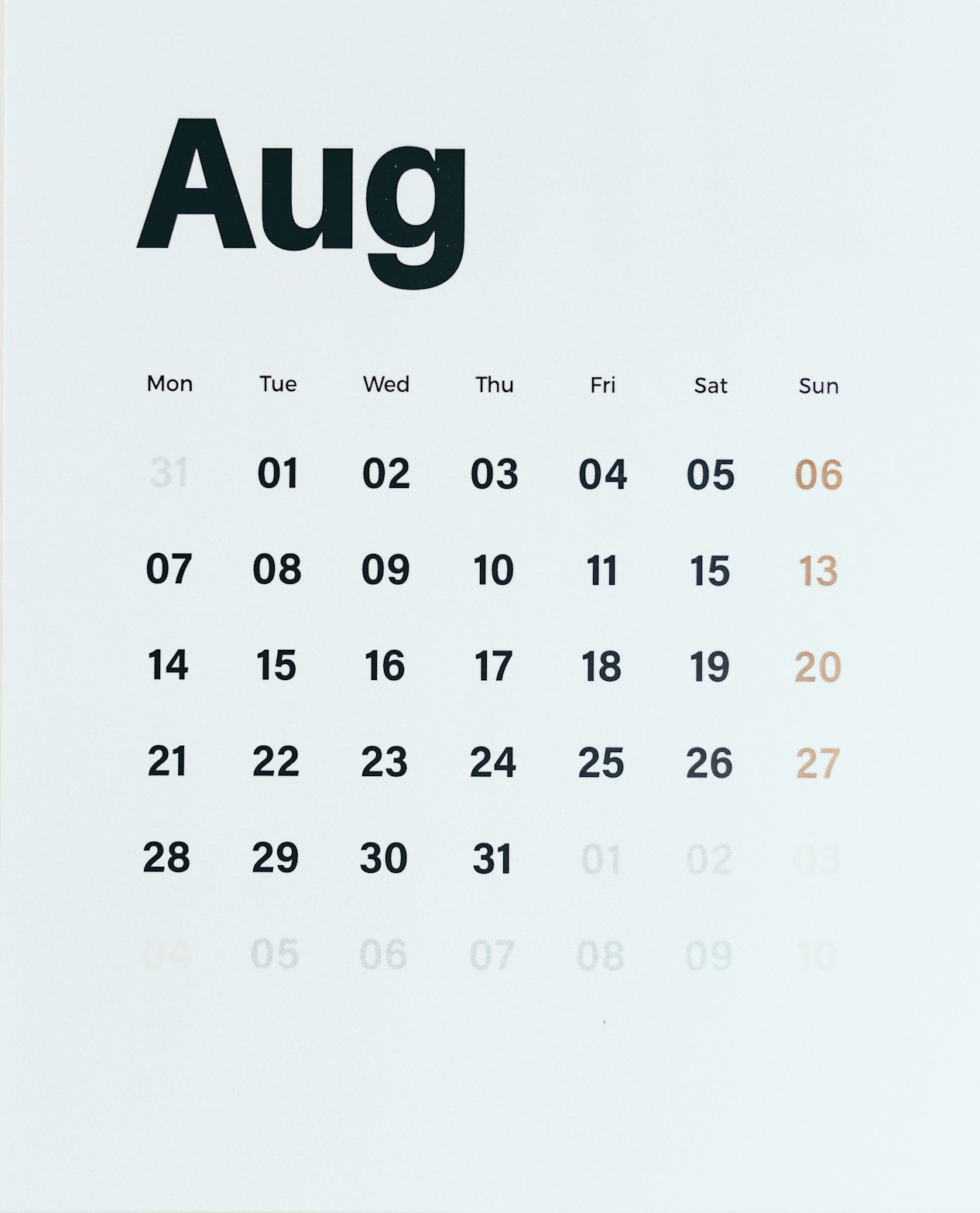 Church Service Roster