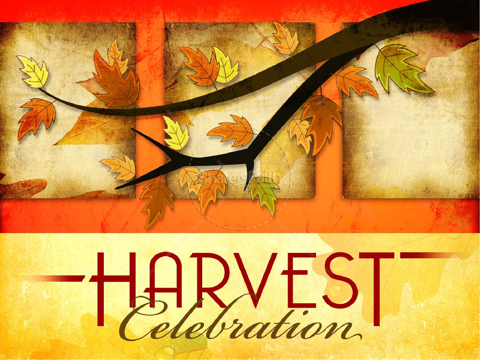 Church Service Harvest Festival