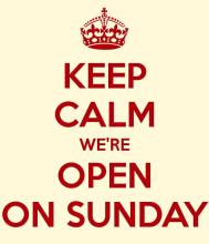 Church Open This Sunday